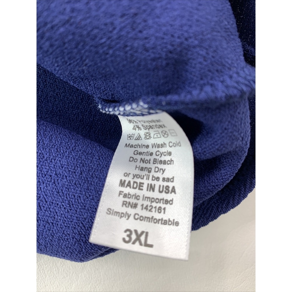 LuLaRoe Cassie Womens 3XL Colorblock Stretch Elastic Waist Skirt Made in USA NWT - Picture 4 of 12